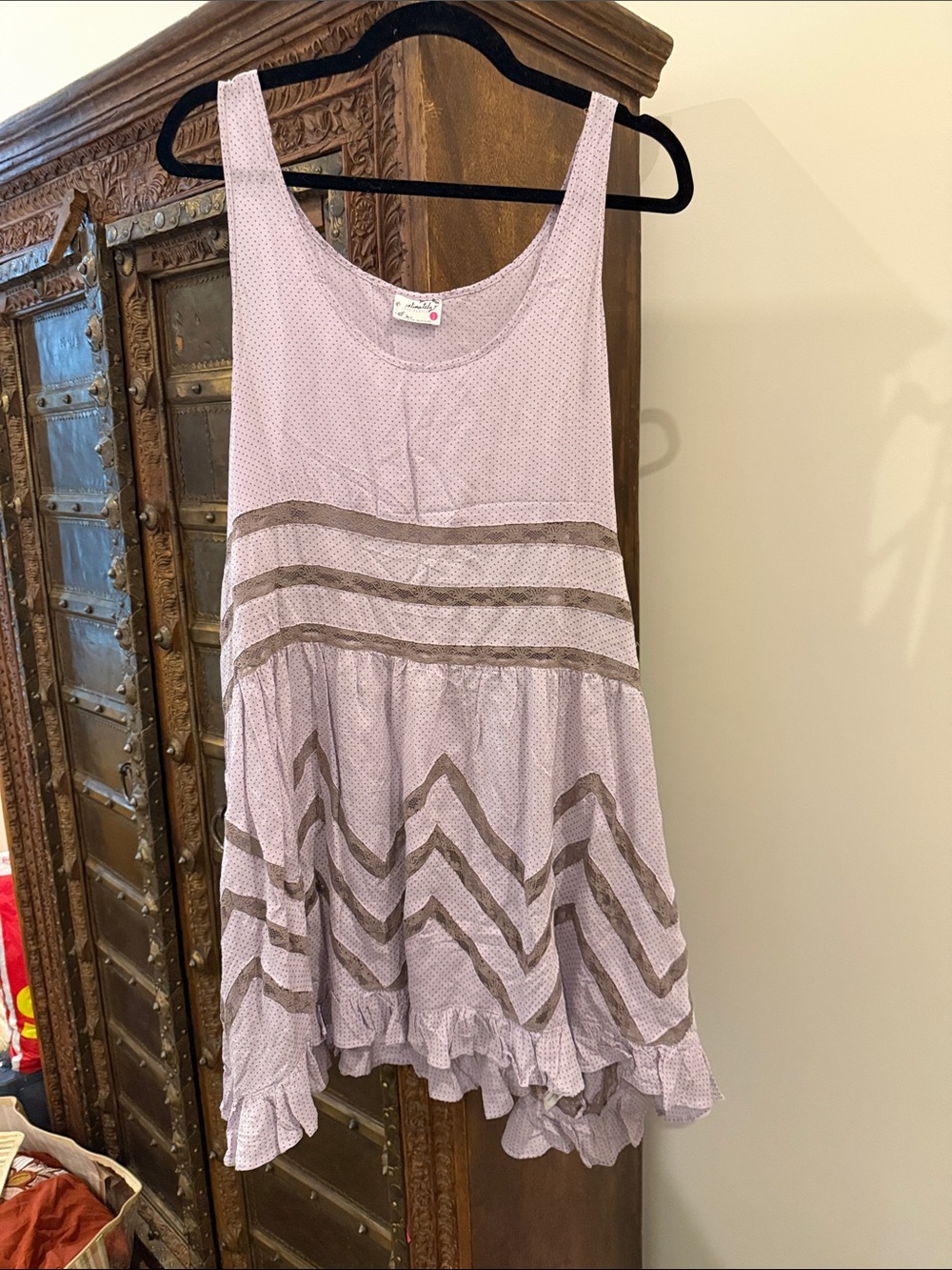Free people trapeze slip dress nwt